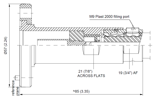 Dimensions in mm