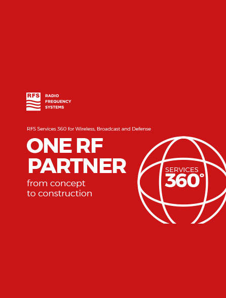 Services 360° - One RF partner from concept to construction